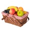 Wickerwise Double Handle Woodchip Basket with Red Liner QI004651R.M - alternate 1